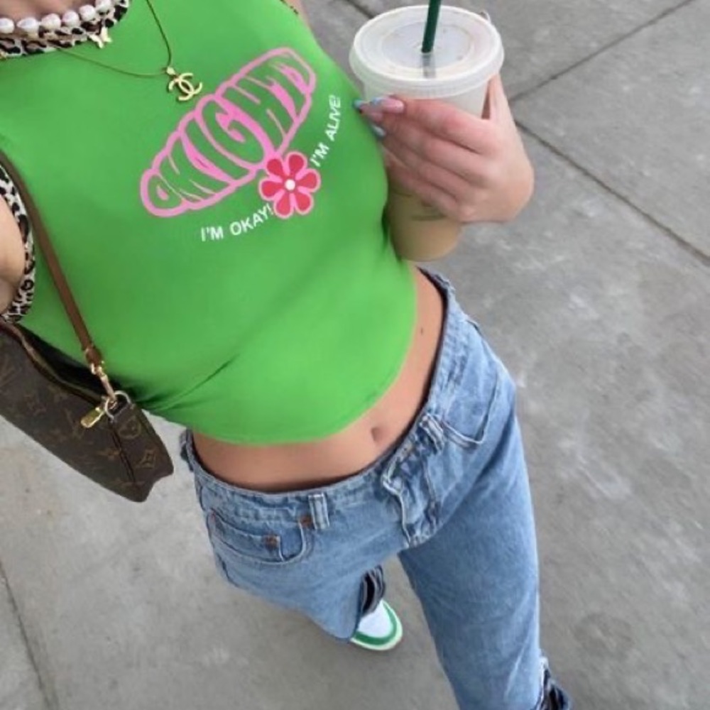 OMIGHTY Green Tank Top